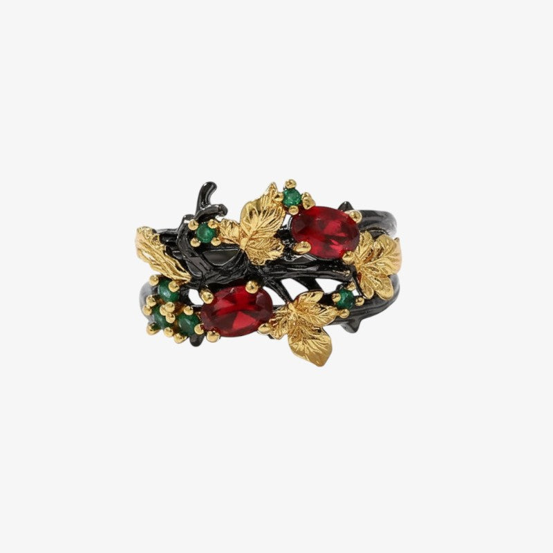 Golden Bloom Ring