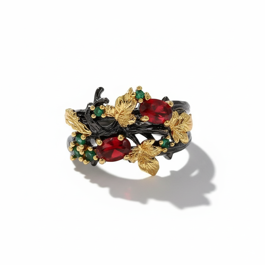 Golden Bloom Ring