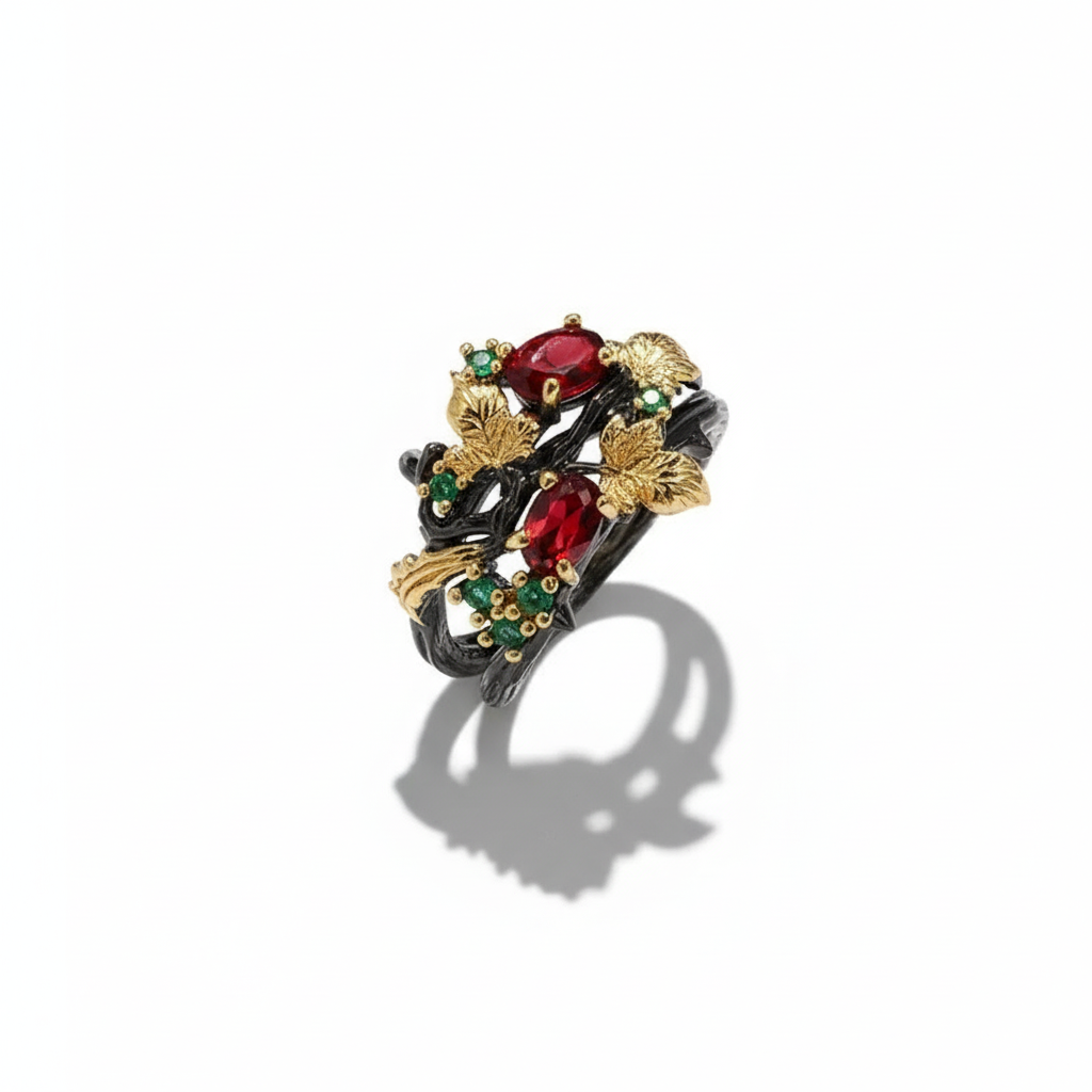 Golden Bloom Ring