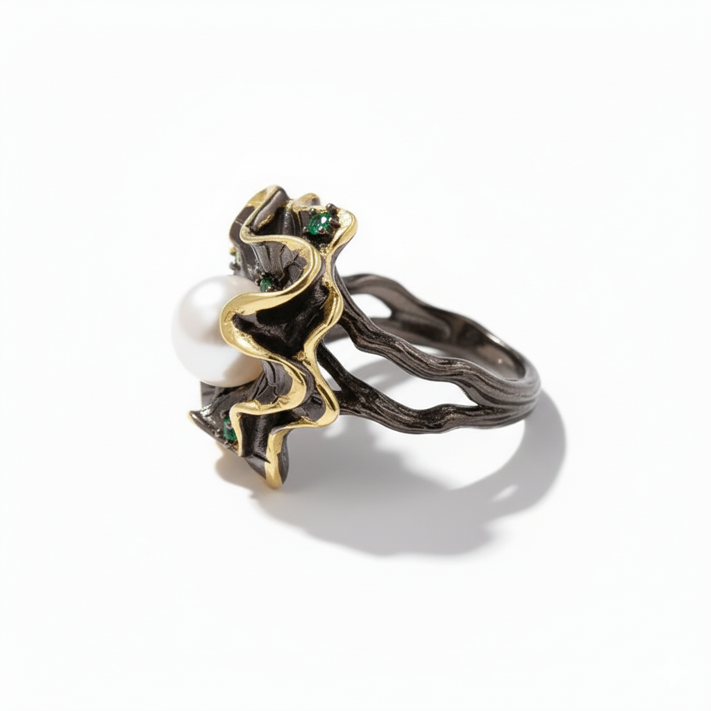 Ocean Crown Ring