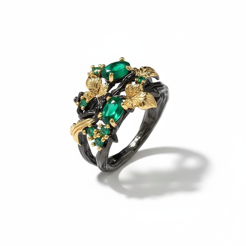Golden Bloom Ring